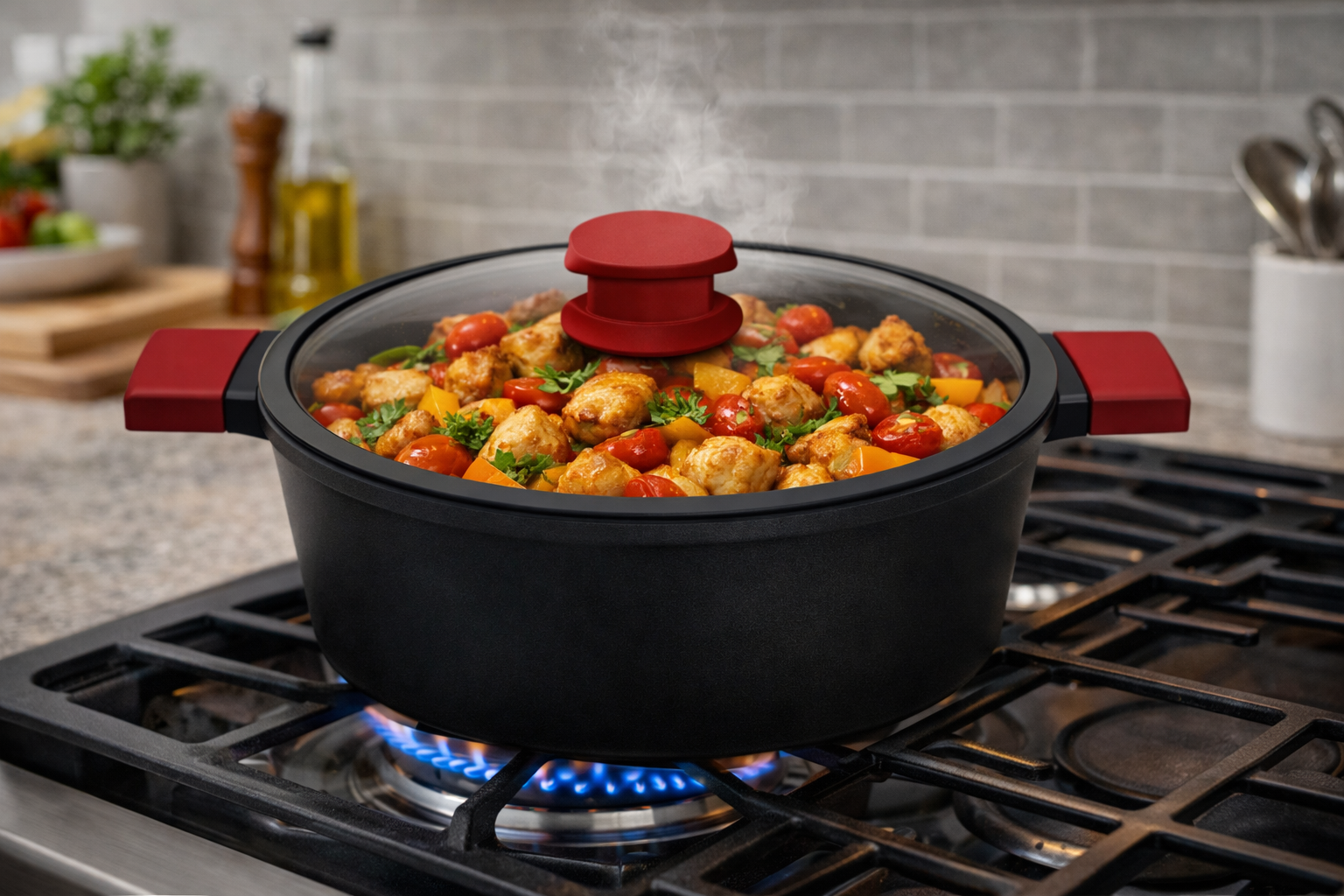 Cacerola de Aluminio – 24x11 cm