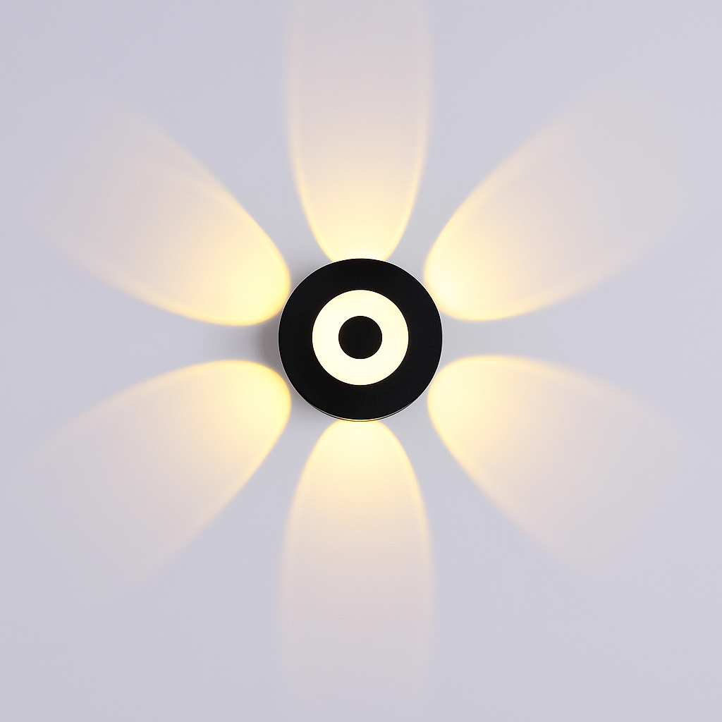 Lampara de pared led 6+3W