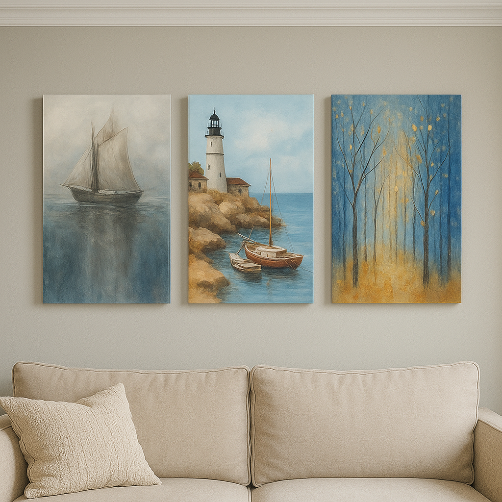 Cuadro Decorativo Panorámico de Paisajes &amp; Naturaleza – Estilo Moderno