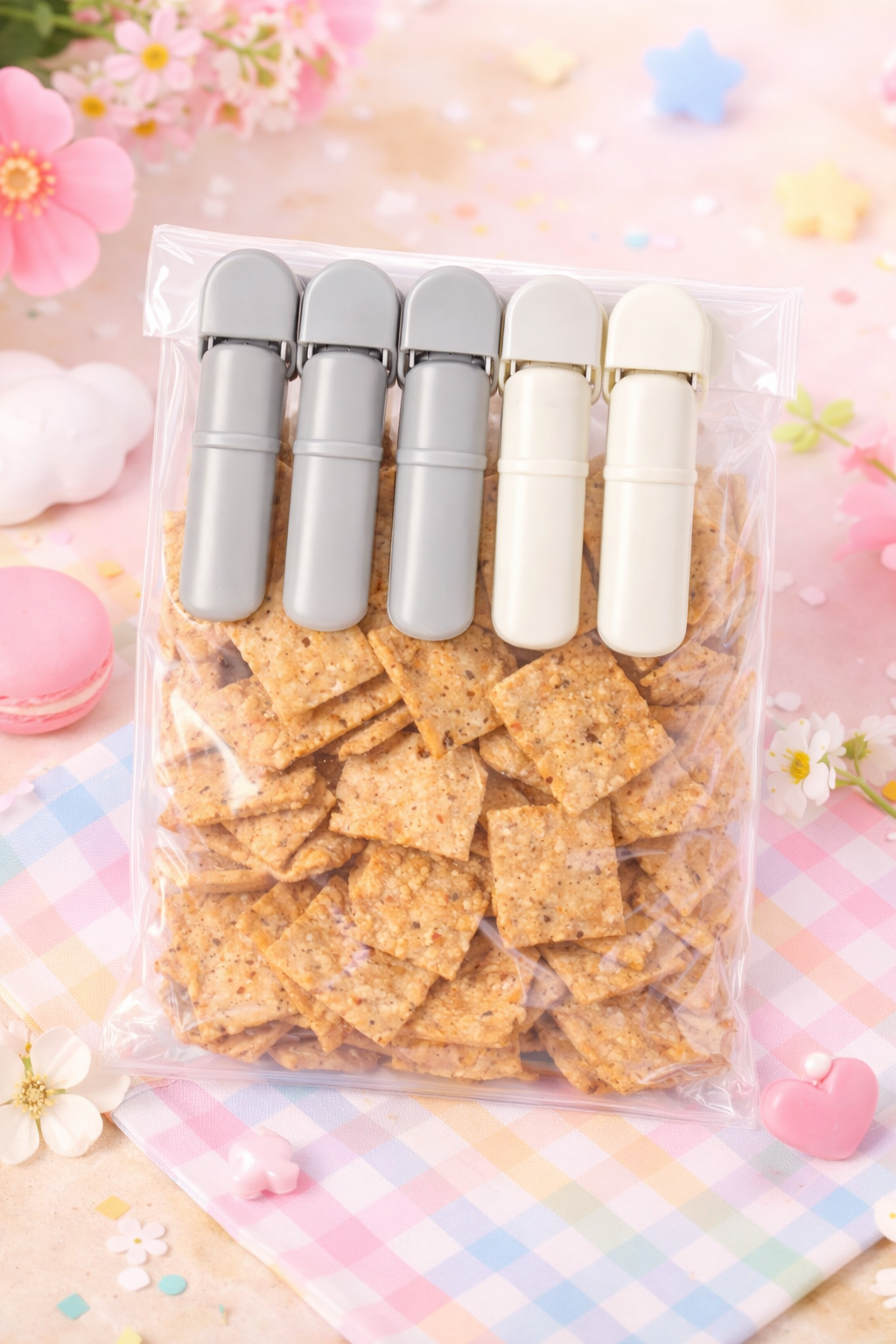 Clip sellador de bolsas