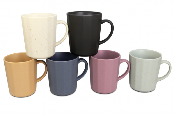 Taza de cerámica | Variedad de colores – 10 × 10.8 cm – Modelo CRM-XYTC003