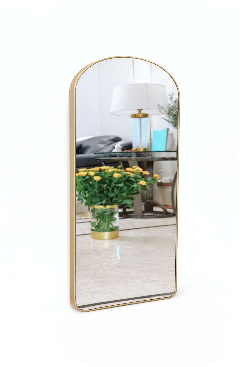 Espejo decorativo con borde circular