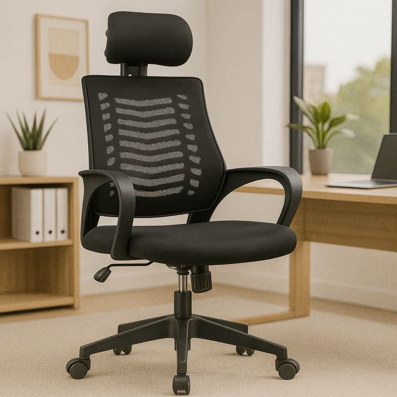 Silla con Ruedas para Oficina