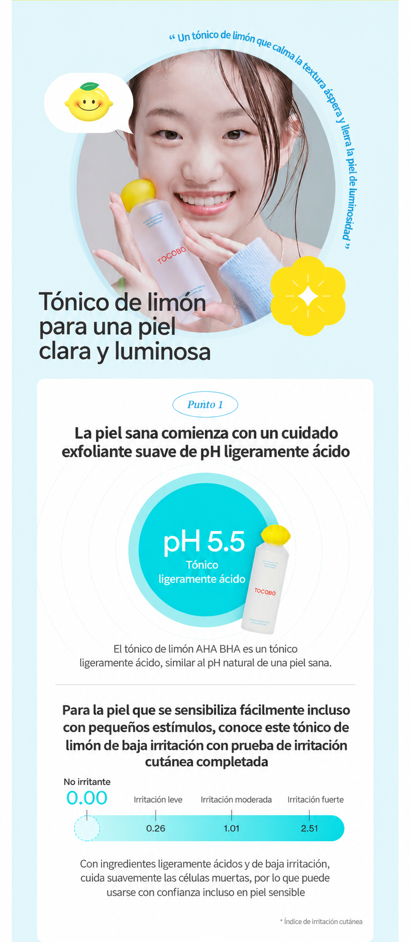 AHA BHA Lemon Toner