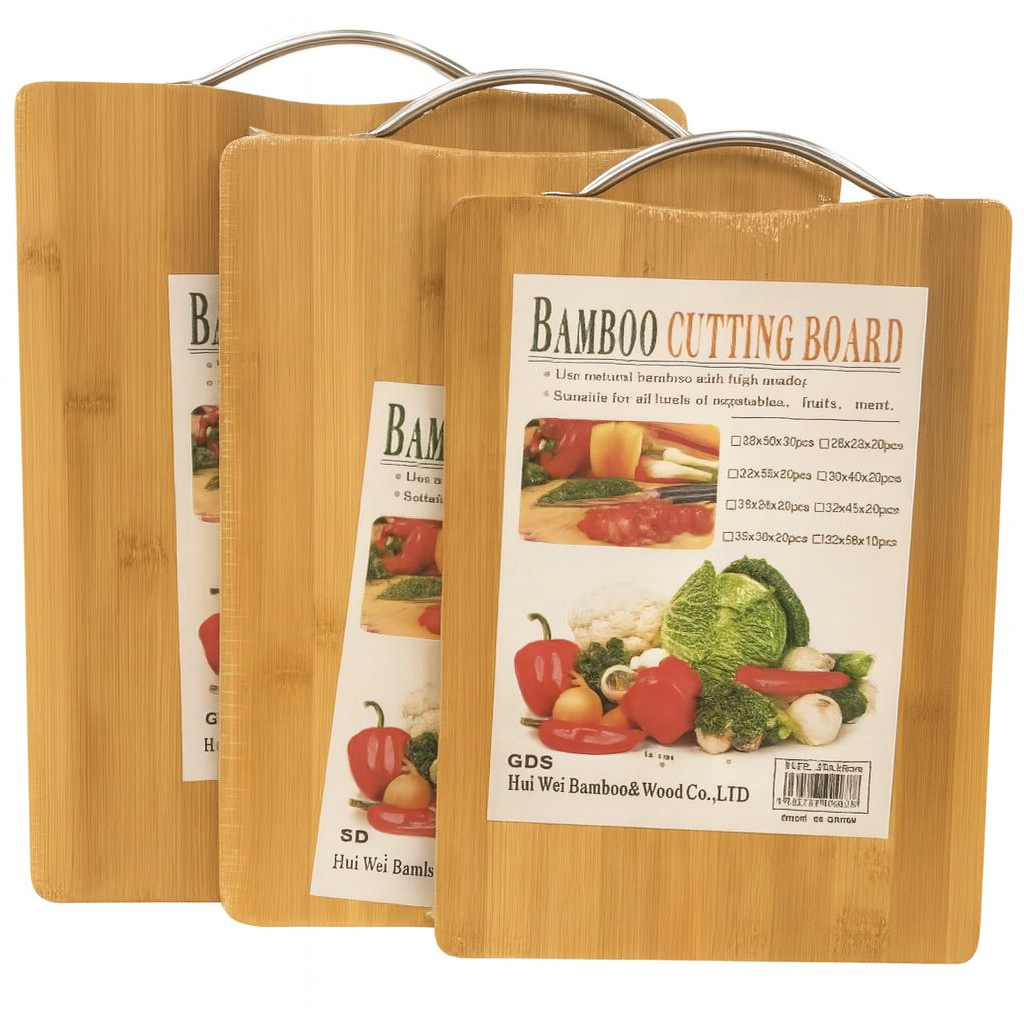 Tabla para picar de bambu 22*32*1.7