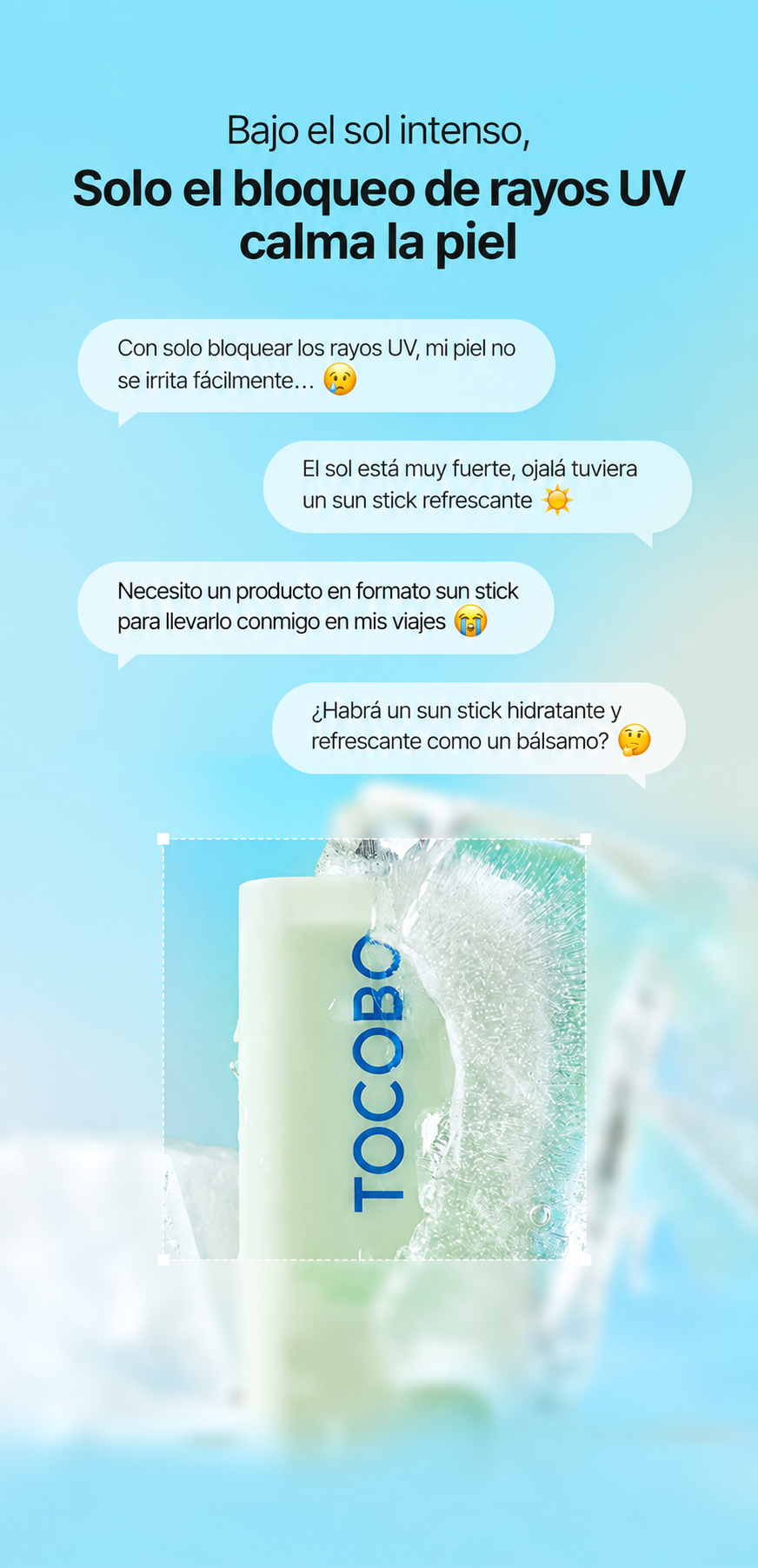 [ TOCOBO ] Cica Cooling Sun Stick SPF50+ PA++++ – 18 g