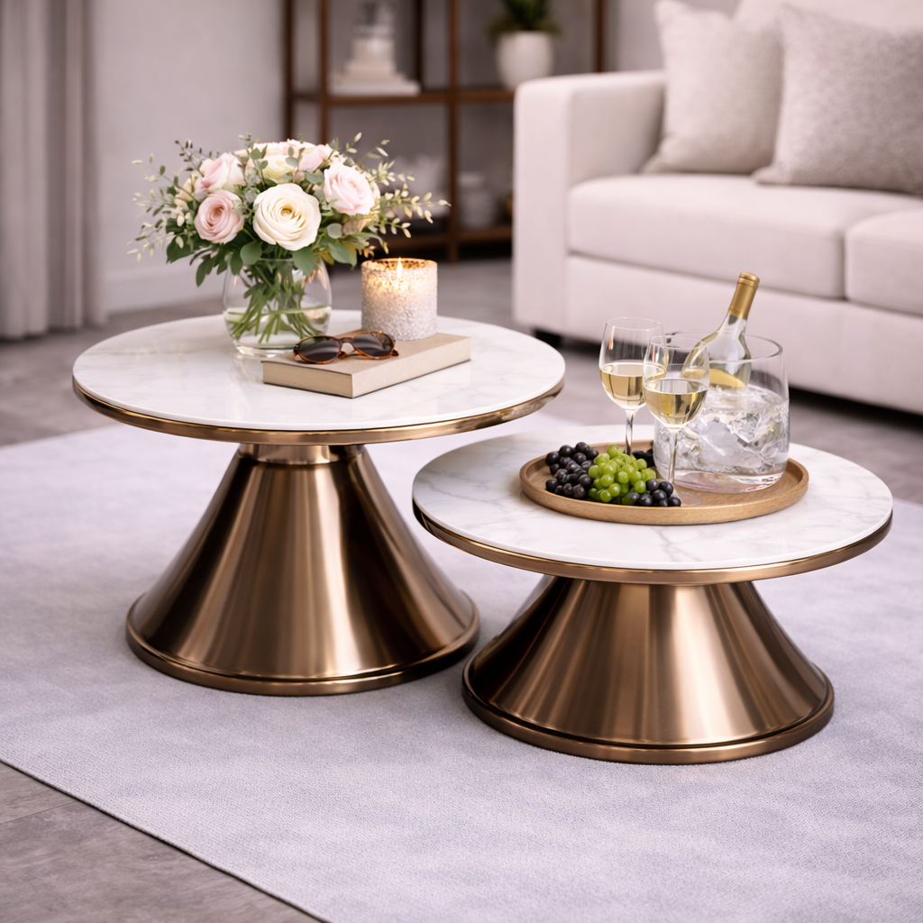 Conjunto de mesa de centro para sala