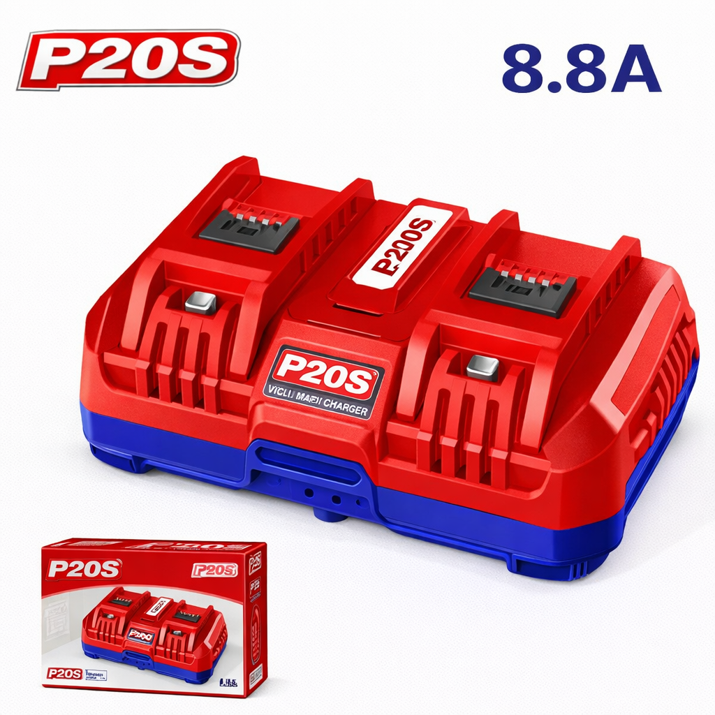 Doble Potencia, Cero Esperas - Cargador Dual Rápido P20S 8.8A