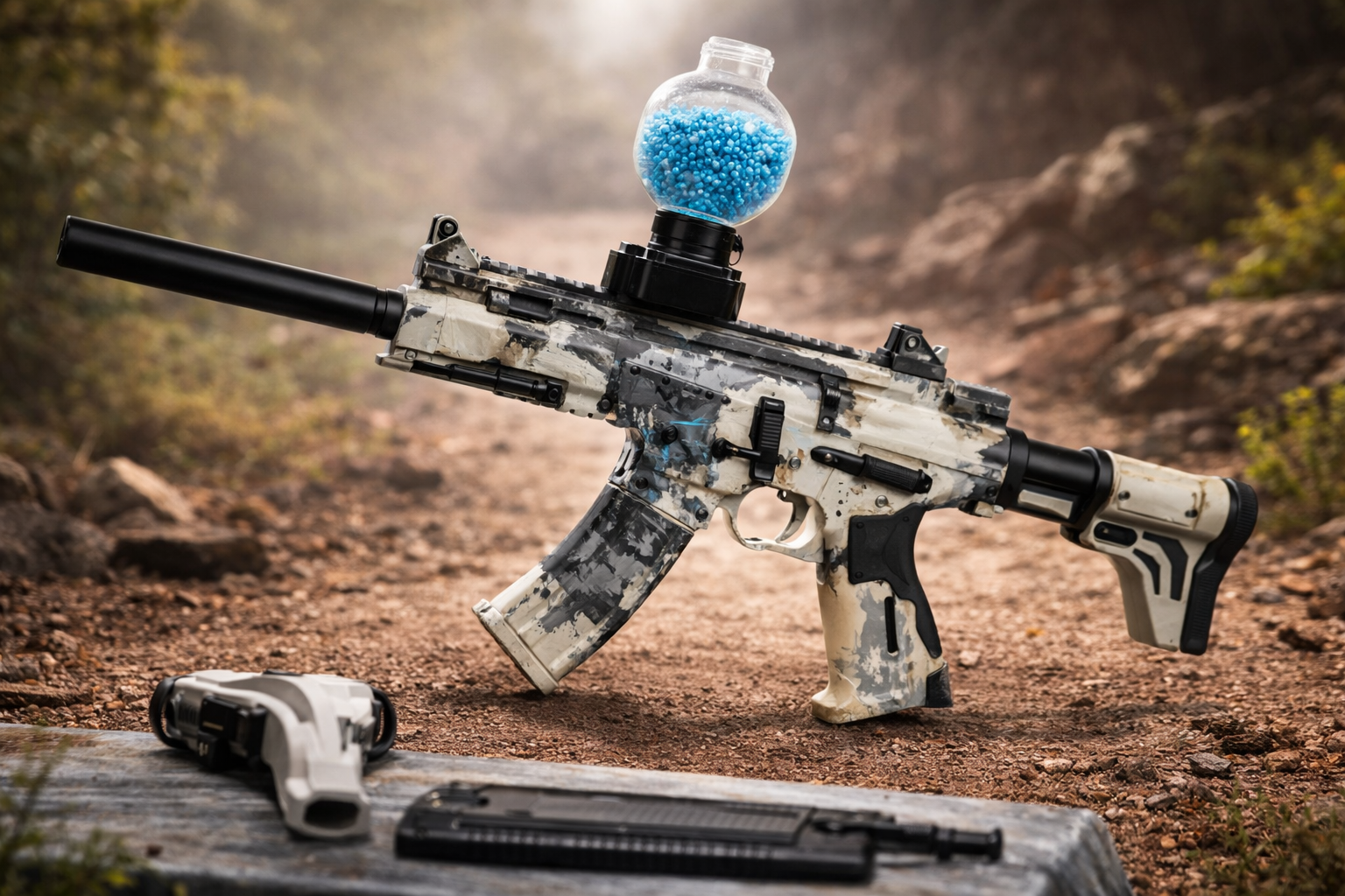 Rifle de agua