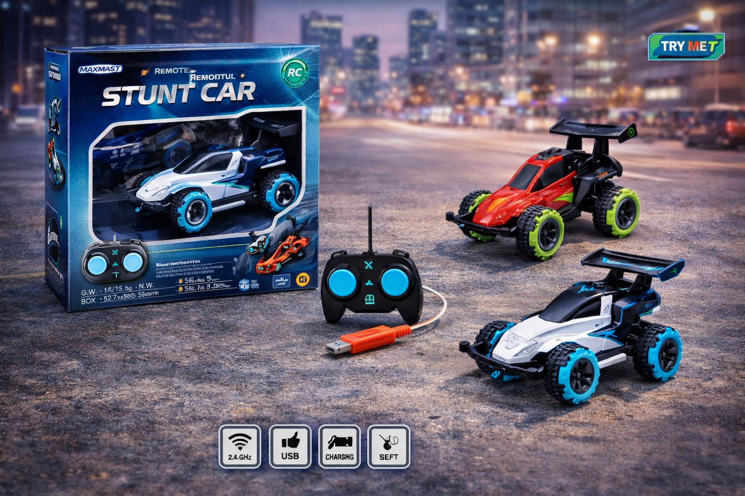 Juguete RC juego de carritos