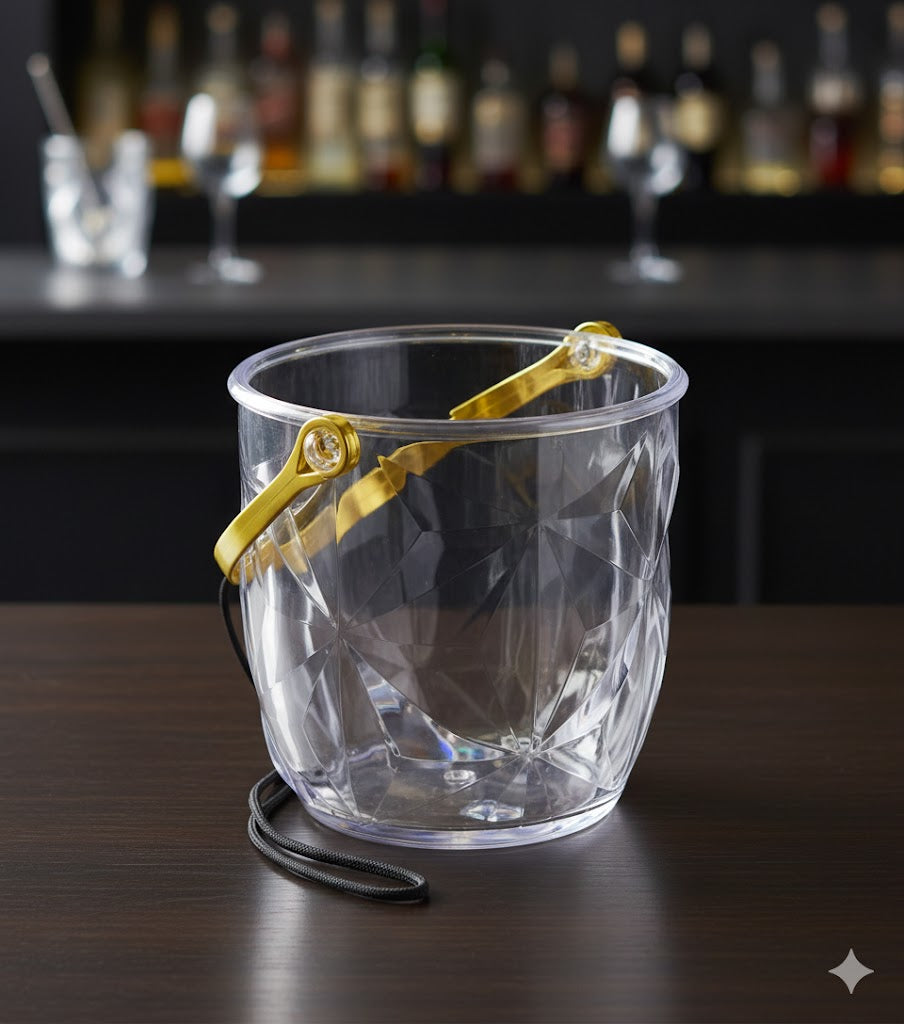 Cubeta de plástico para hielo