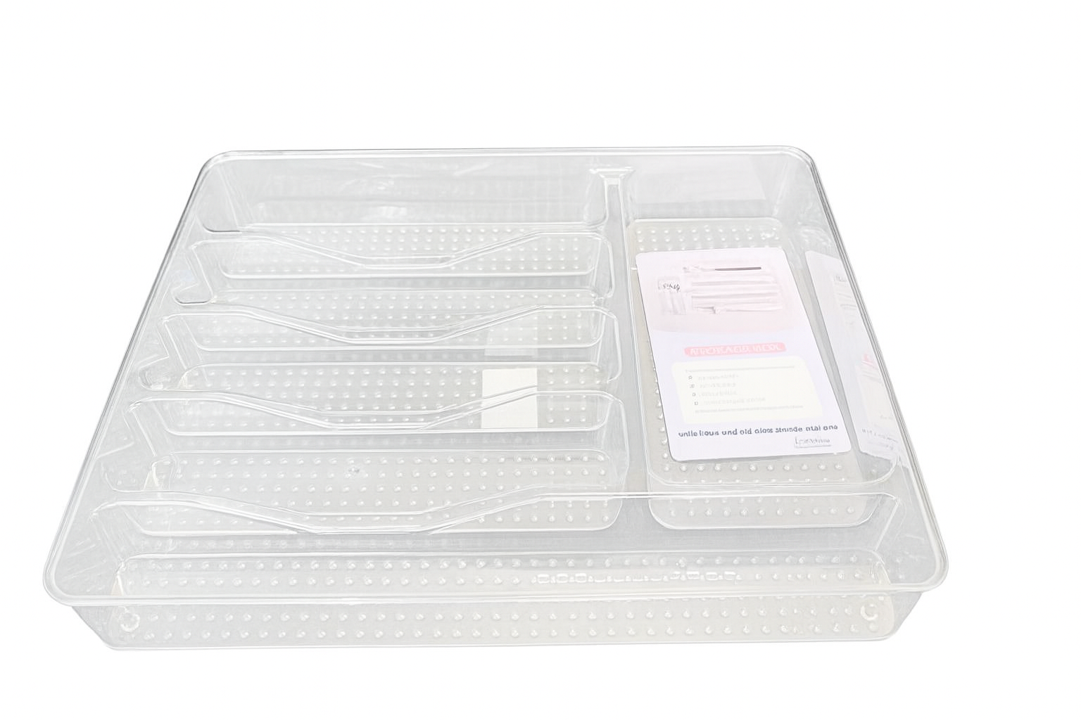 Caja de Almacenaje– Plástico Multiuso | 38 × 31.5 × 4.5 cm