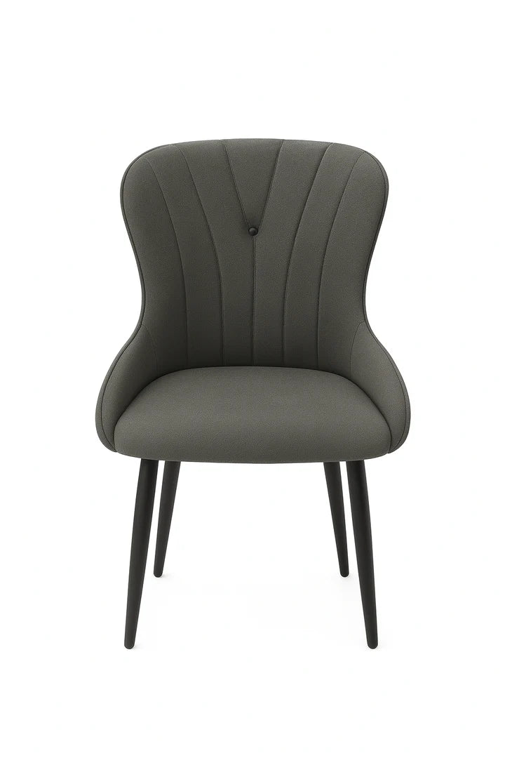 SILLA Cuero Sintético + Metal | Moderna, Elegante y Súper Resistente