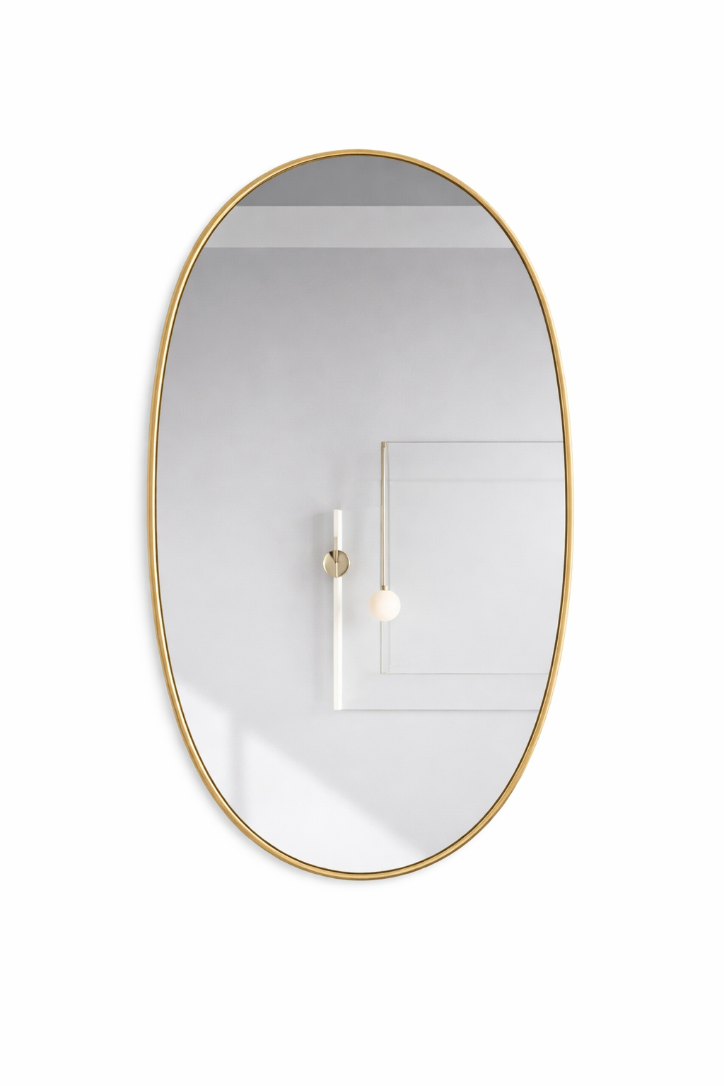 Espejo ovalado decorativo