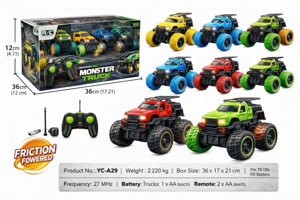 Juguete RC de tractores