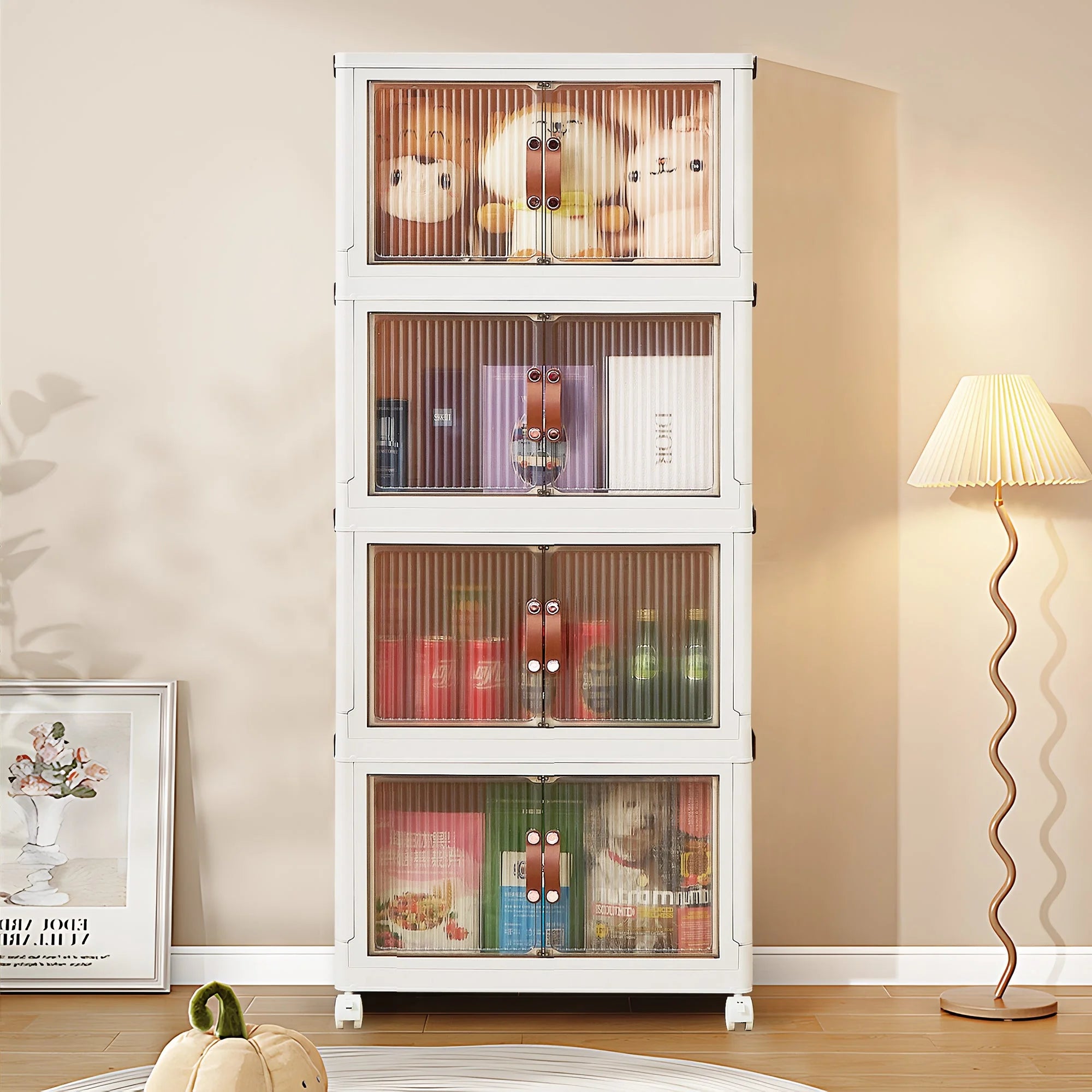 Gabinete plástico para almacenamiento