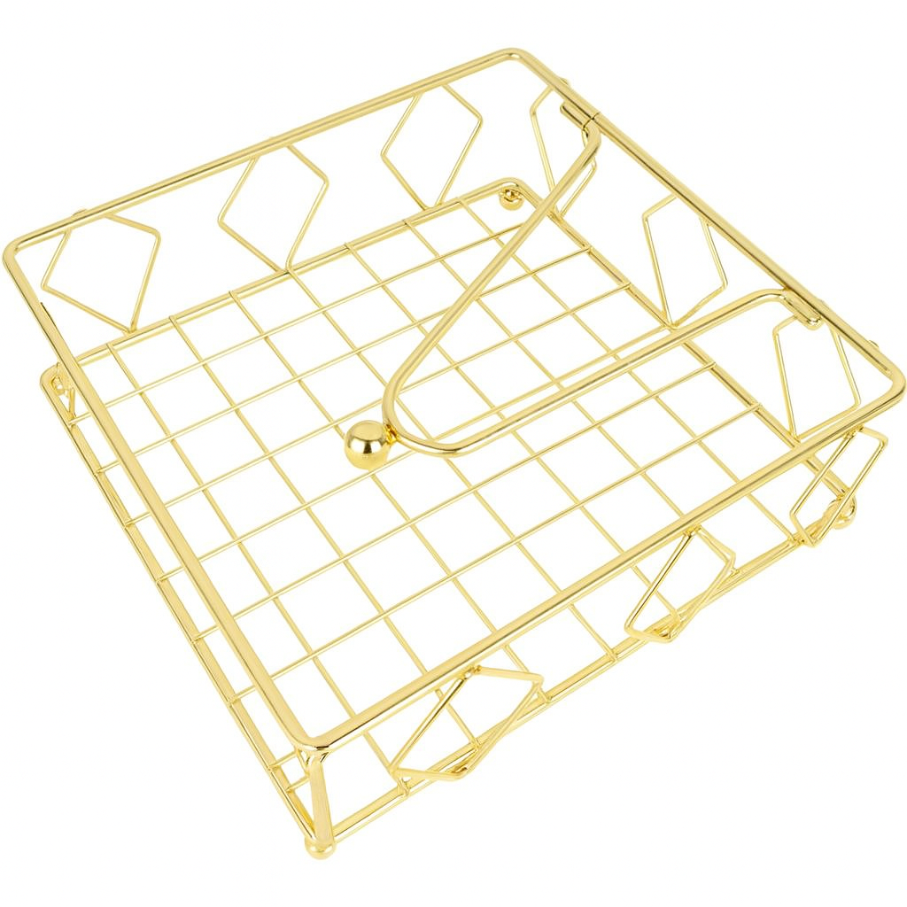 Porta servilletas metálico