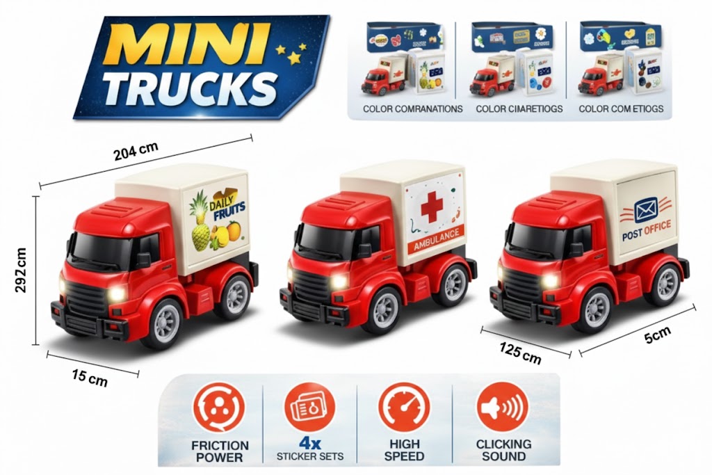 Juguete Minis Bomberos – 6pzs