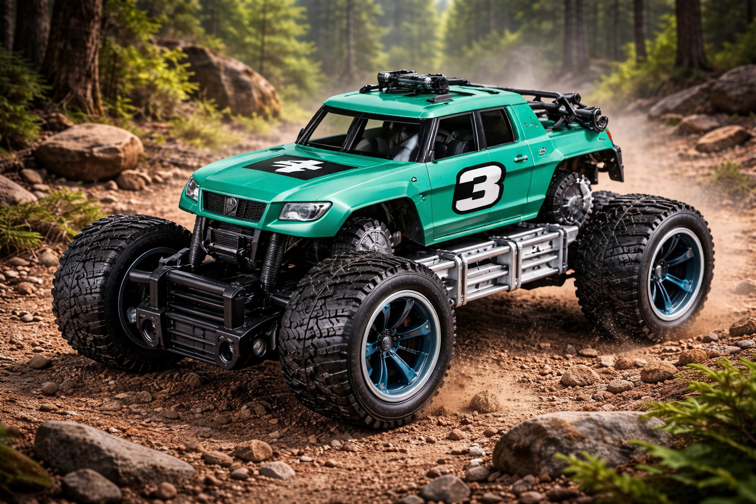 Carro infantil 4x4