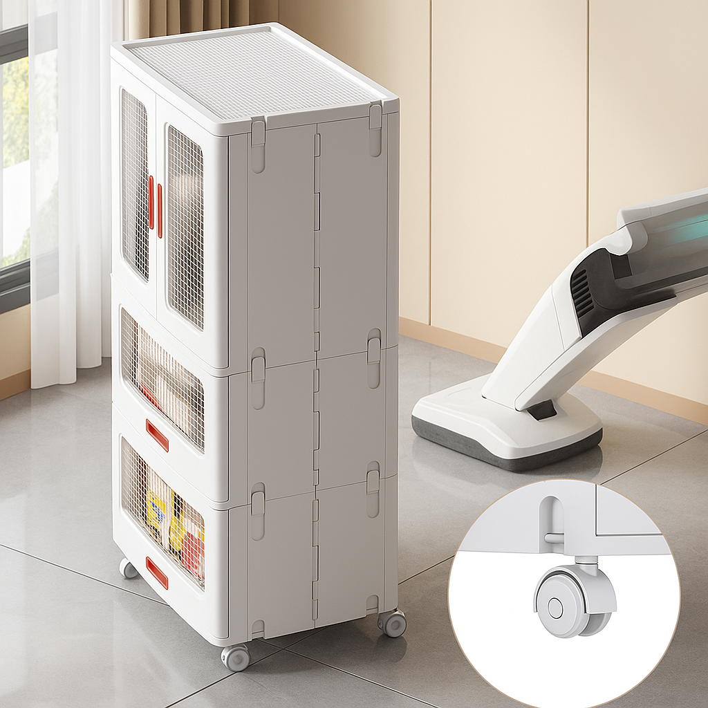 Gabinete plástico para almacenamiento