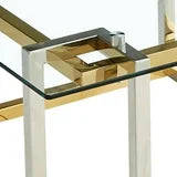 Set de Mesa de Centro de cristal