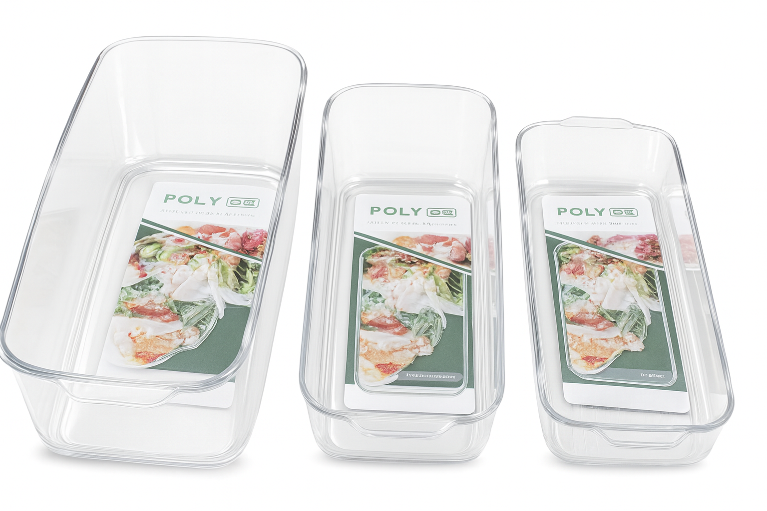Bandeja Organizadora– Plástico para Hogar | 40 × 27 × 21.5 cm