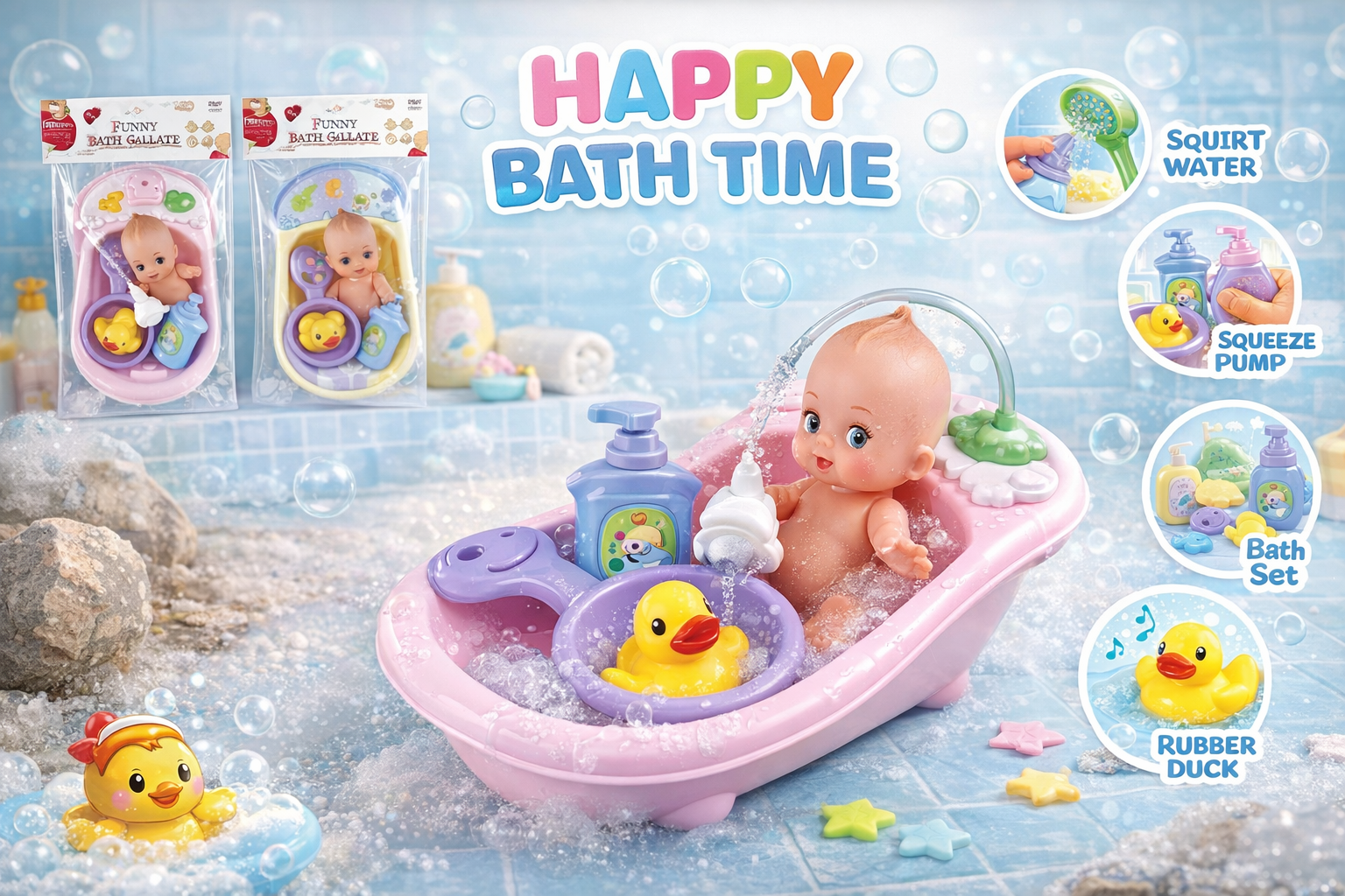 Ducha con Bebé