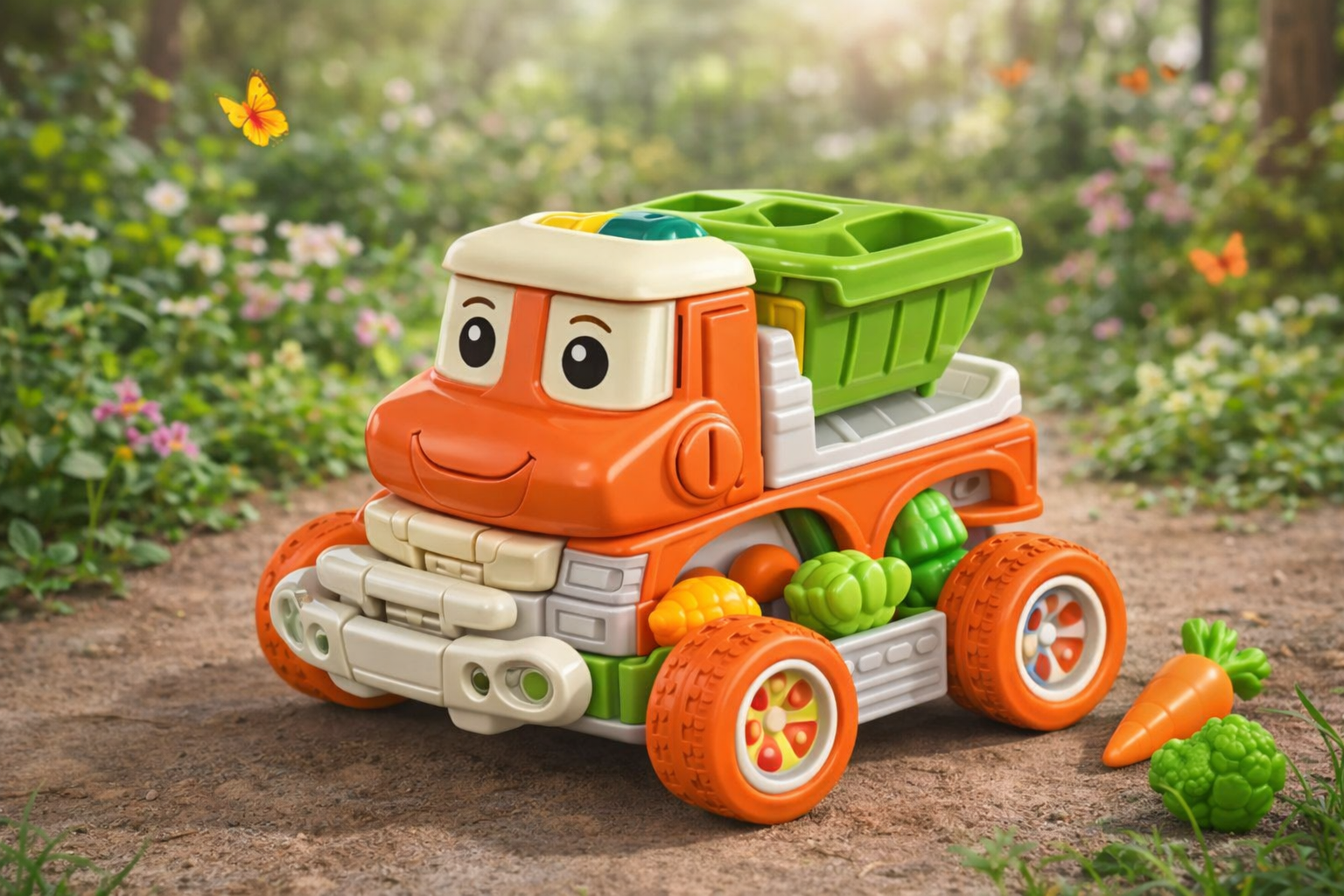 Vehículo de inercia para niños, de plástico resistente, colorido y divertido. 