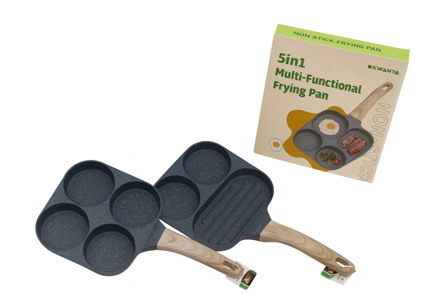 Sartén para Huevo – Antiadherente, Compacta y Fácil de Usar