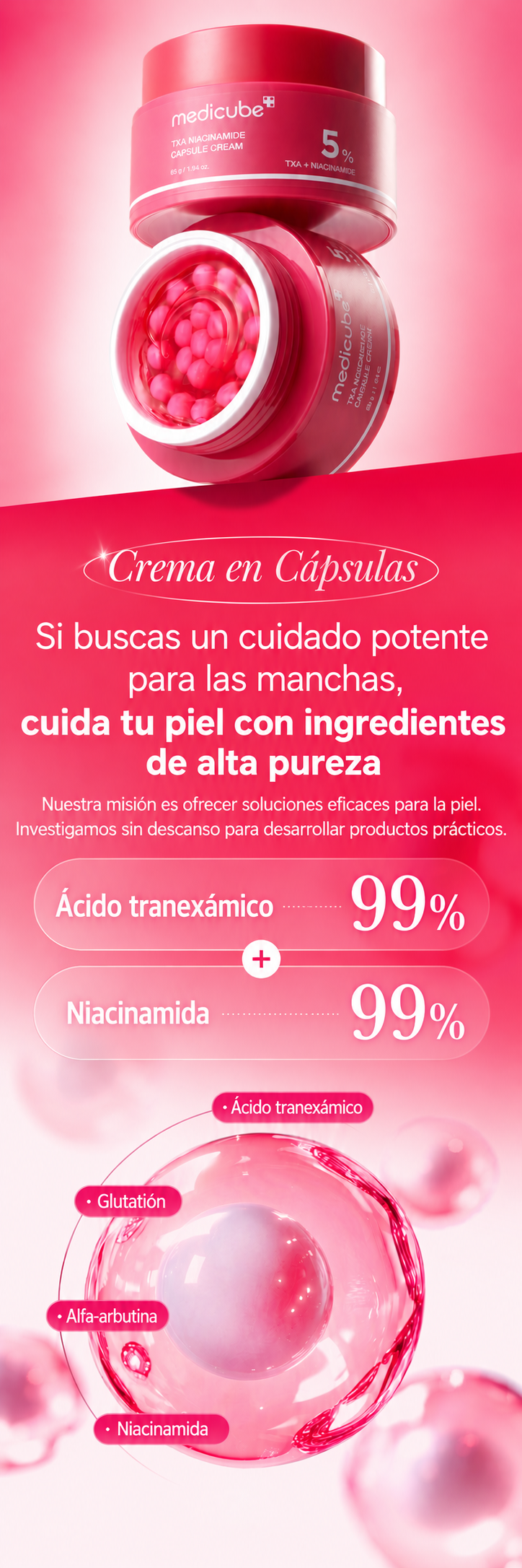 [ MEDICUBE ] TXA NIACINAMIDE CAPSULE CREAM 55G