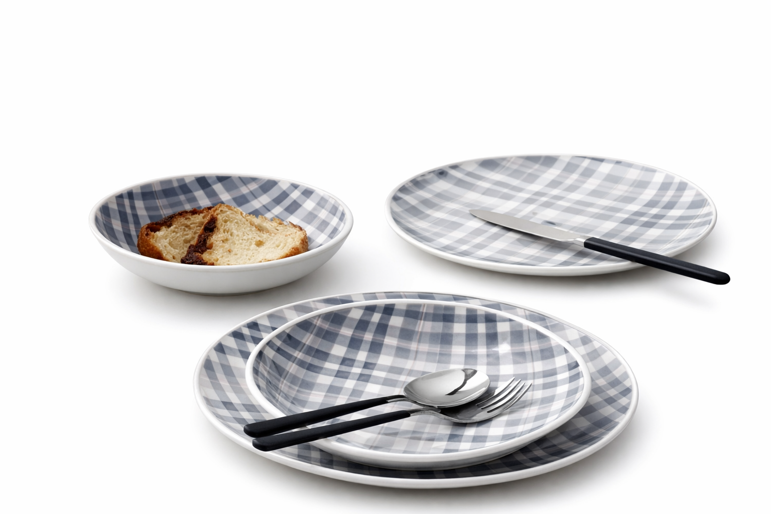 juego de platos y bowls de 24 piezas