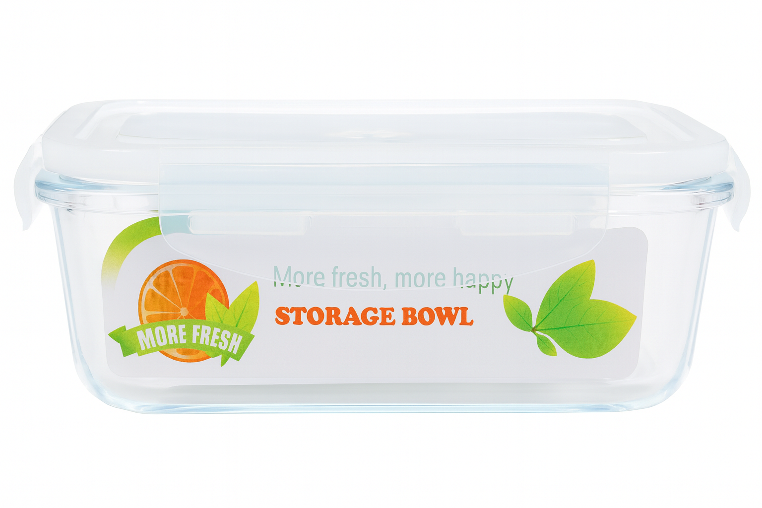 Táper de vidrio rectangular grande | 1040 ml
