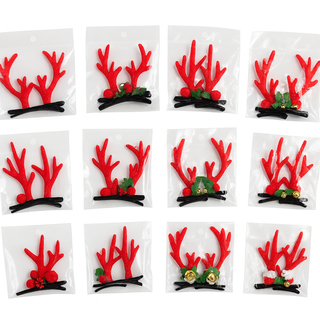 Clip de pelo del navidad variedad