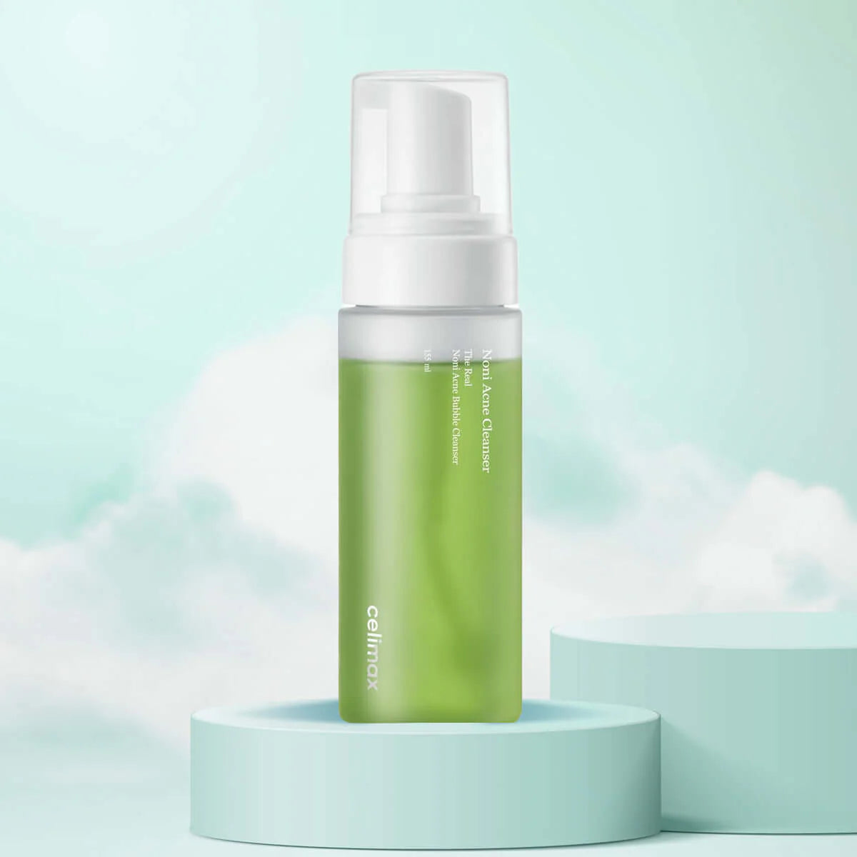 [ CELIMAX ] THE REAL NONI ACNE BUBBLE CLEANSER 155ML