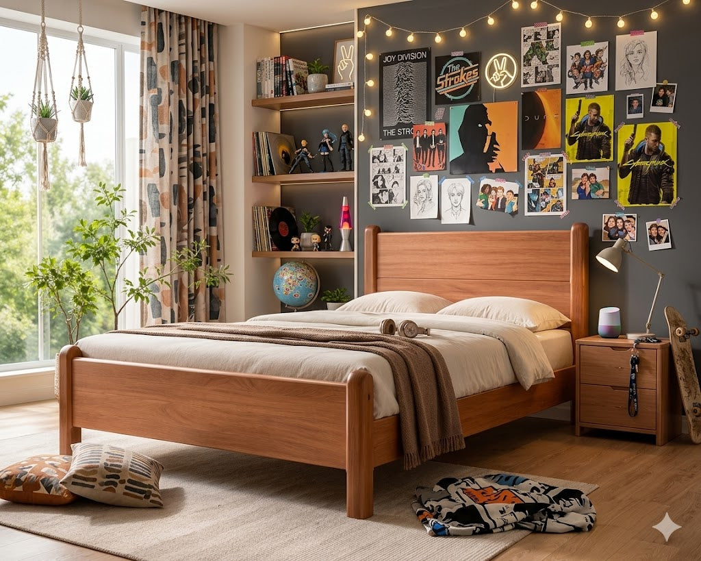 CAMA DE MADERA