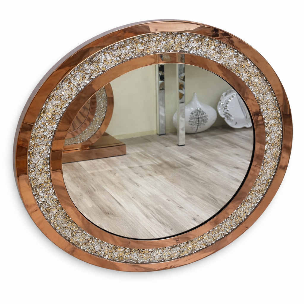 Espejo de Lujo Elegante circular