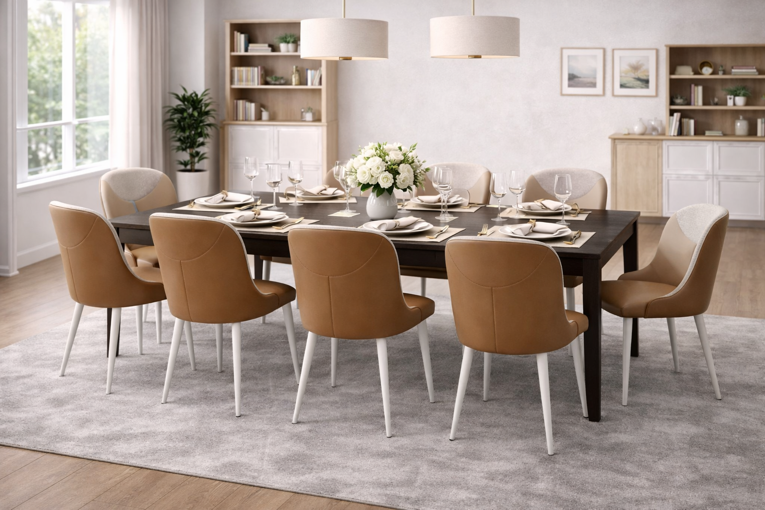 SILLA DE COMEDOR – Moderna, Elegante y Súper Resistente