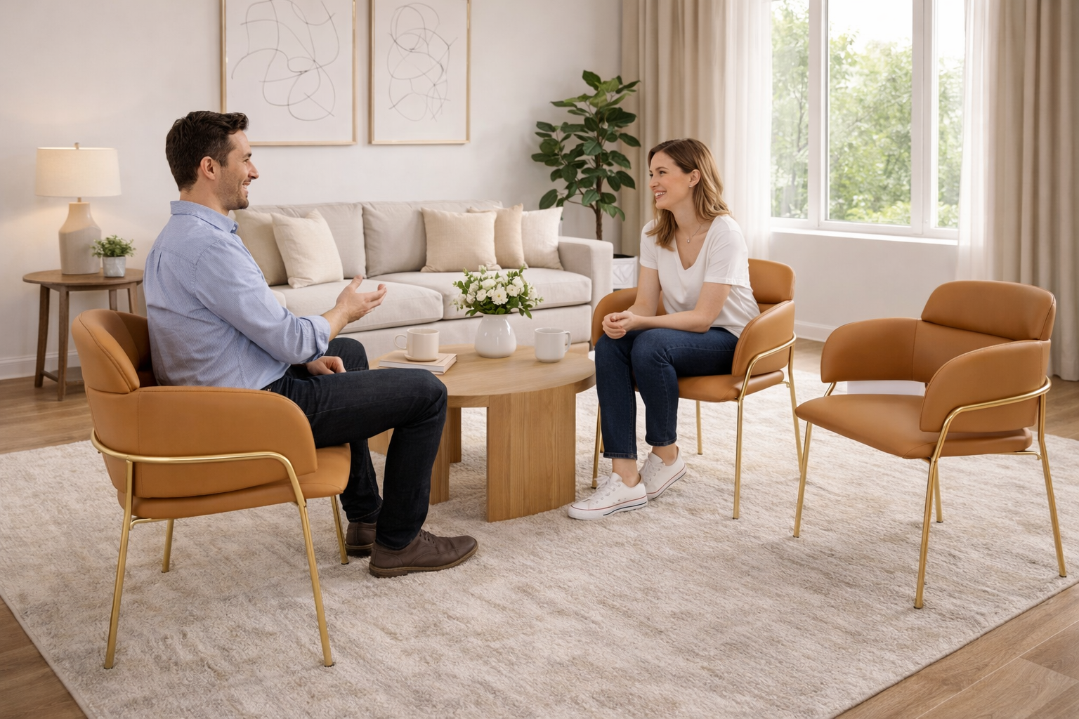 Silla para Sala  Confort y Estilo en un Solo Diseño