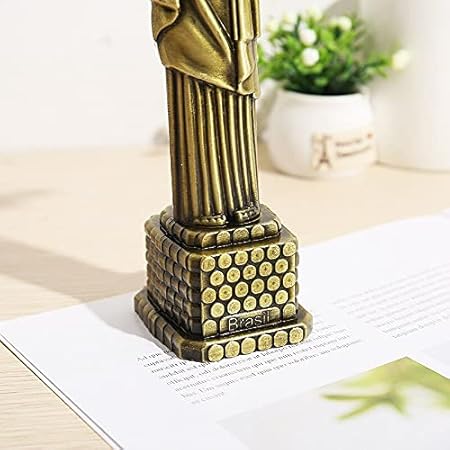 Adorno decorativo de estatua para mesa.
