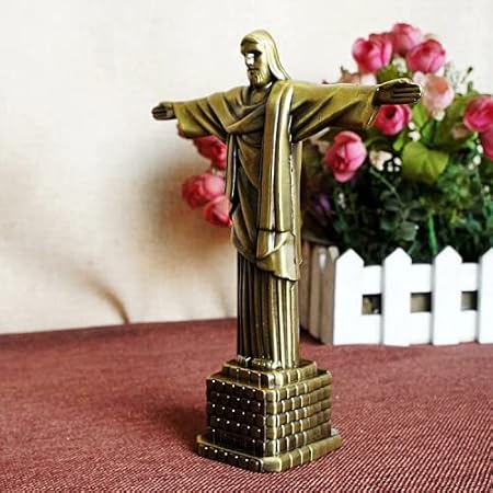 Adorno decorativo de estatua para mesa.