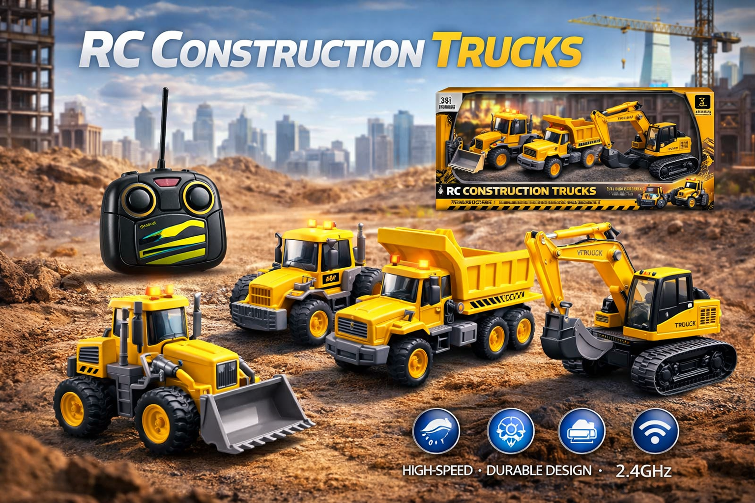 Juguete RC construcción
