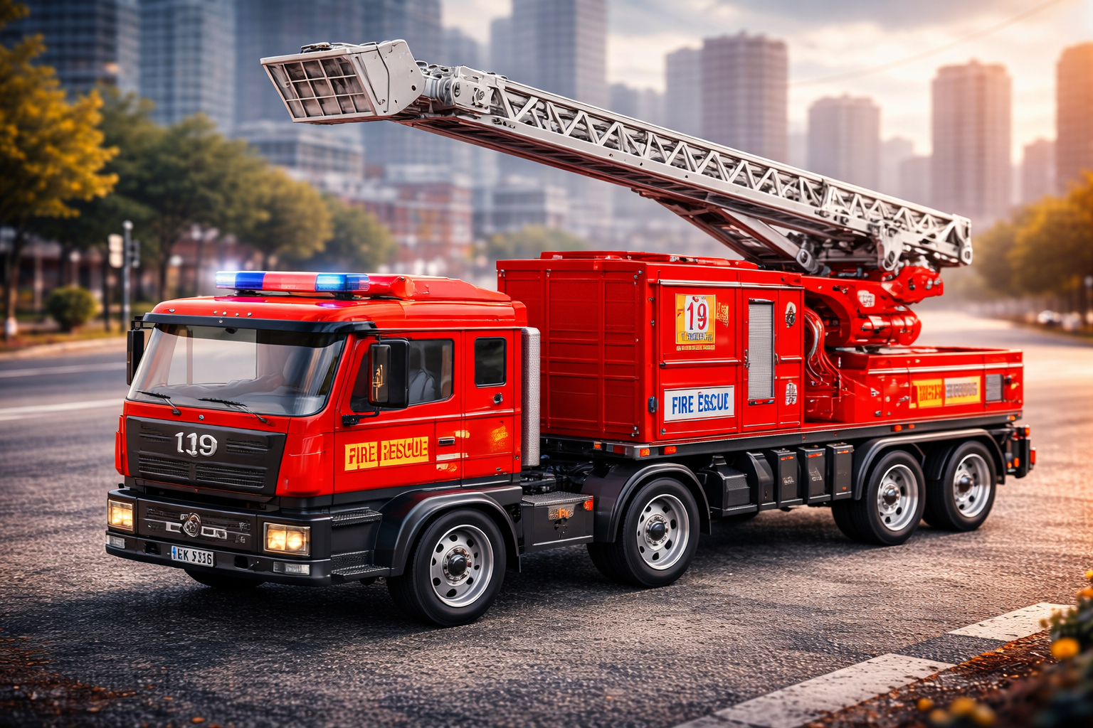 Carrito Bombero de Fricción