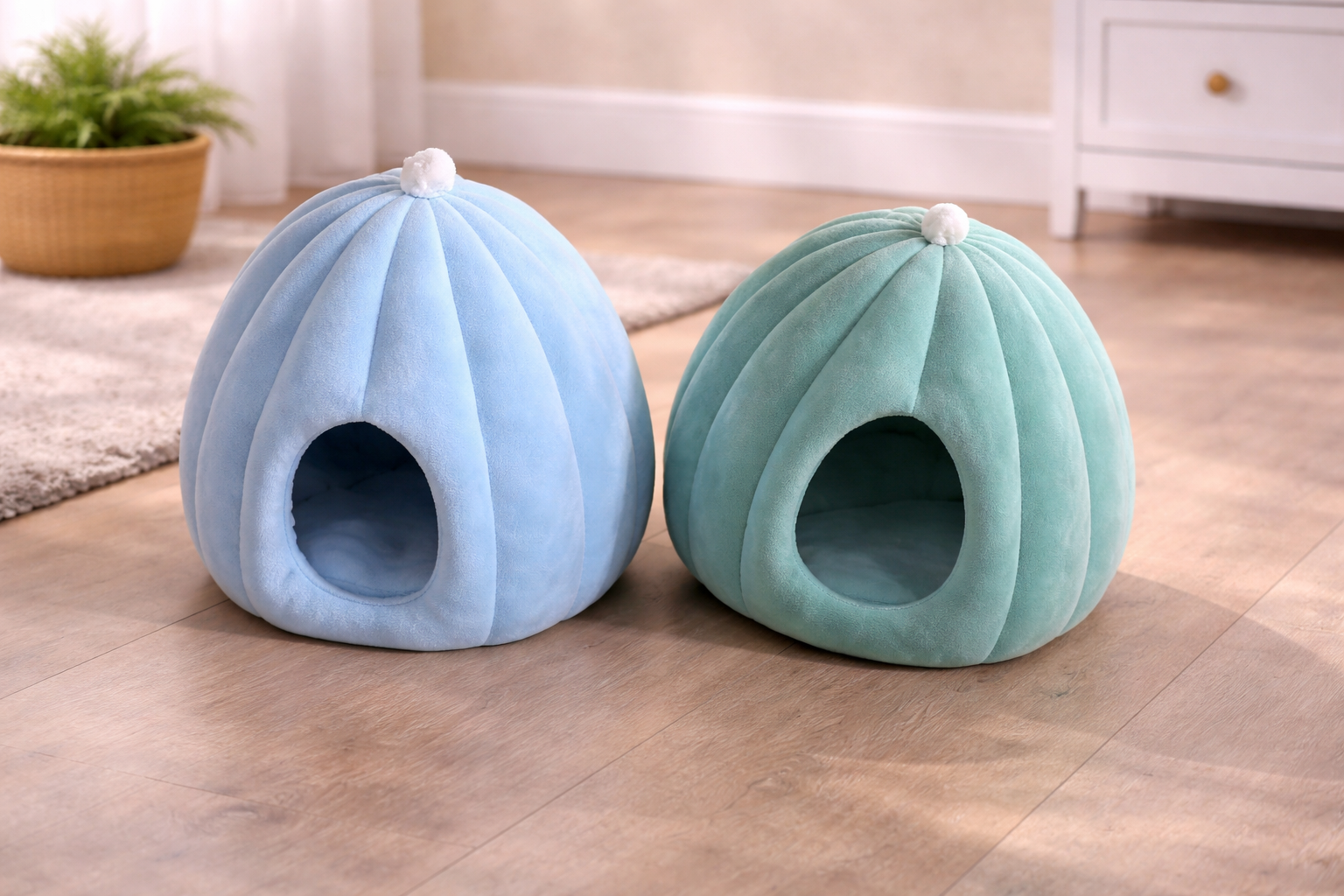 CASA DE CALABAZA PARA MASCOTAS