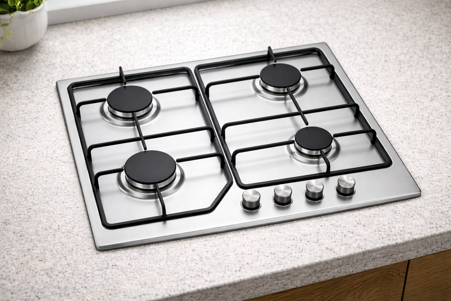 Estufa empotrable metal de 3