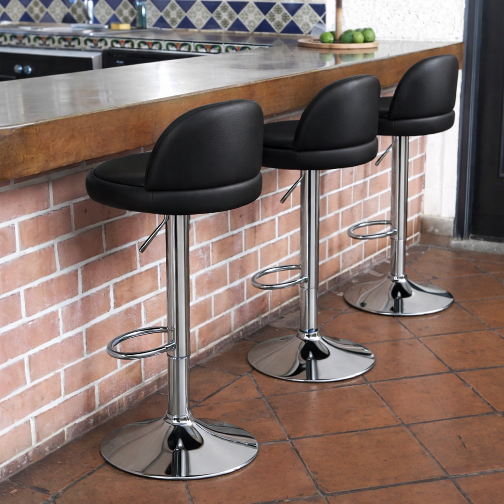 Silla de Bar  –  Compacta y Moderna | Dale Luz y Estilo a tu Barra o Cocina