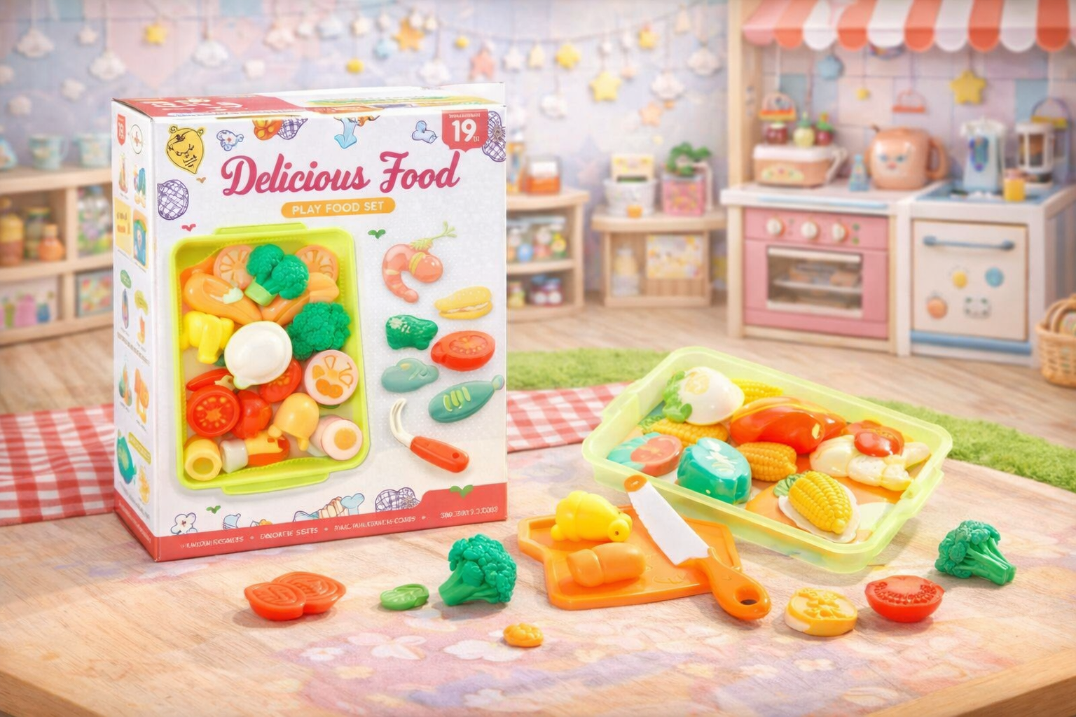 Juego cortar mariscos