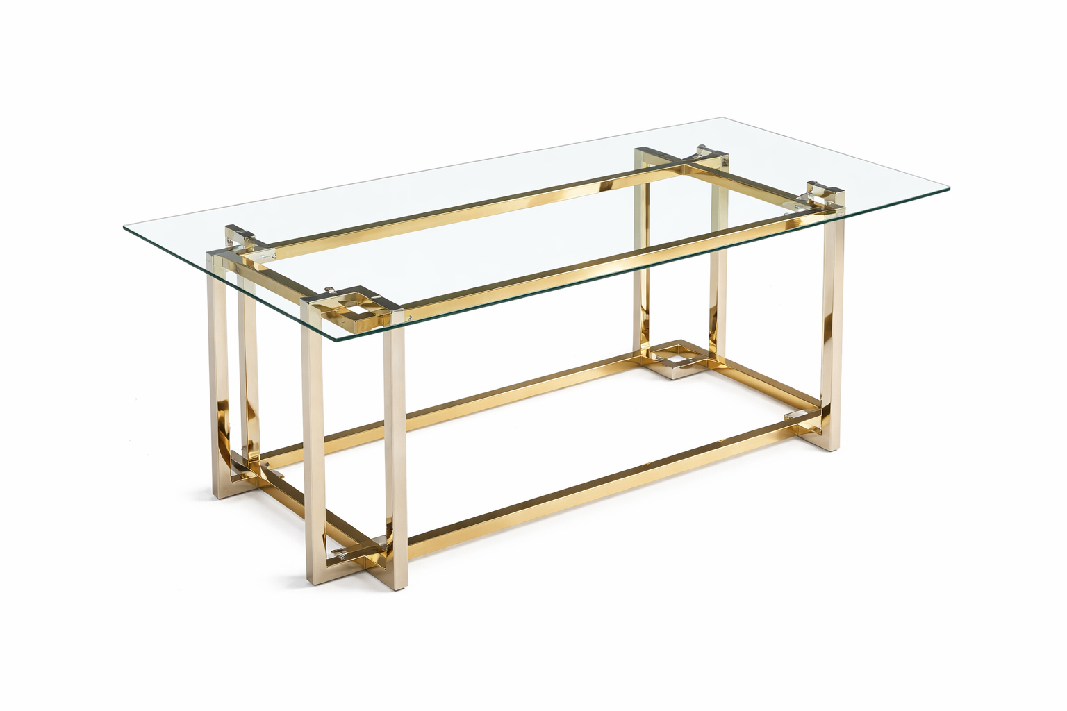 Set de Mesa de Centro de cristal
