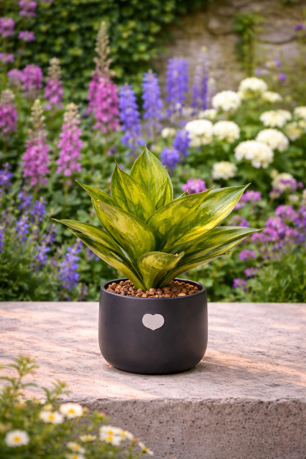 Maceta con Planta Verde Decorativa