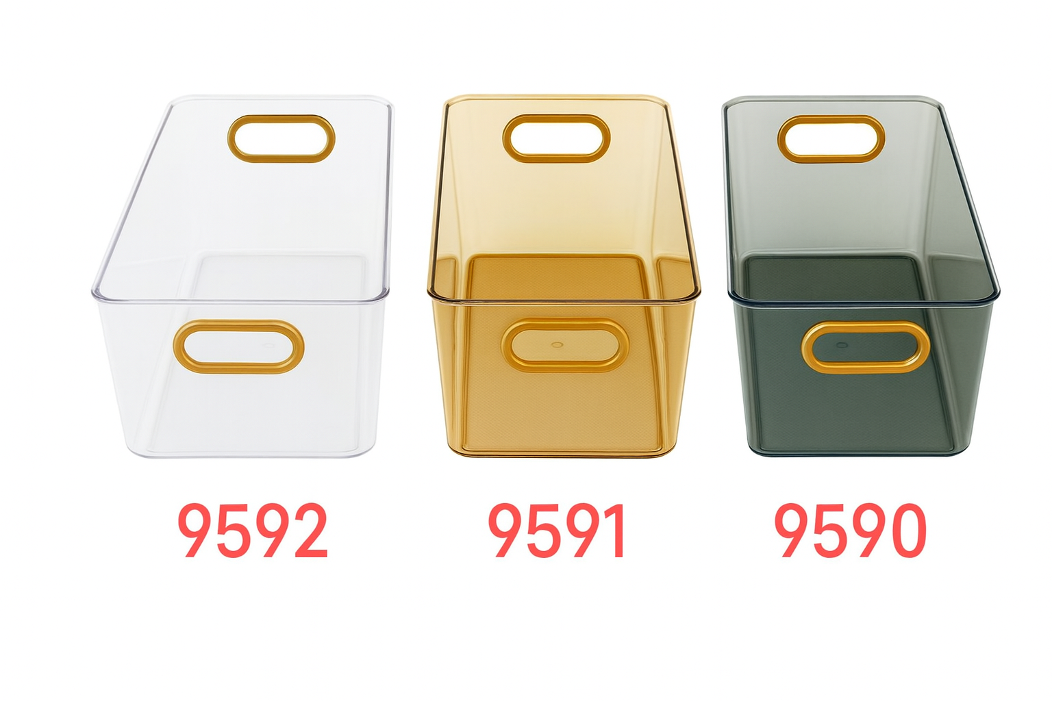 Caja de Almacenaje– Plástico Multiuso (Variedad) | 25,7 × 10 × 7,5 cm