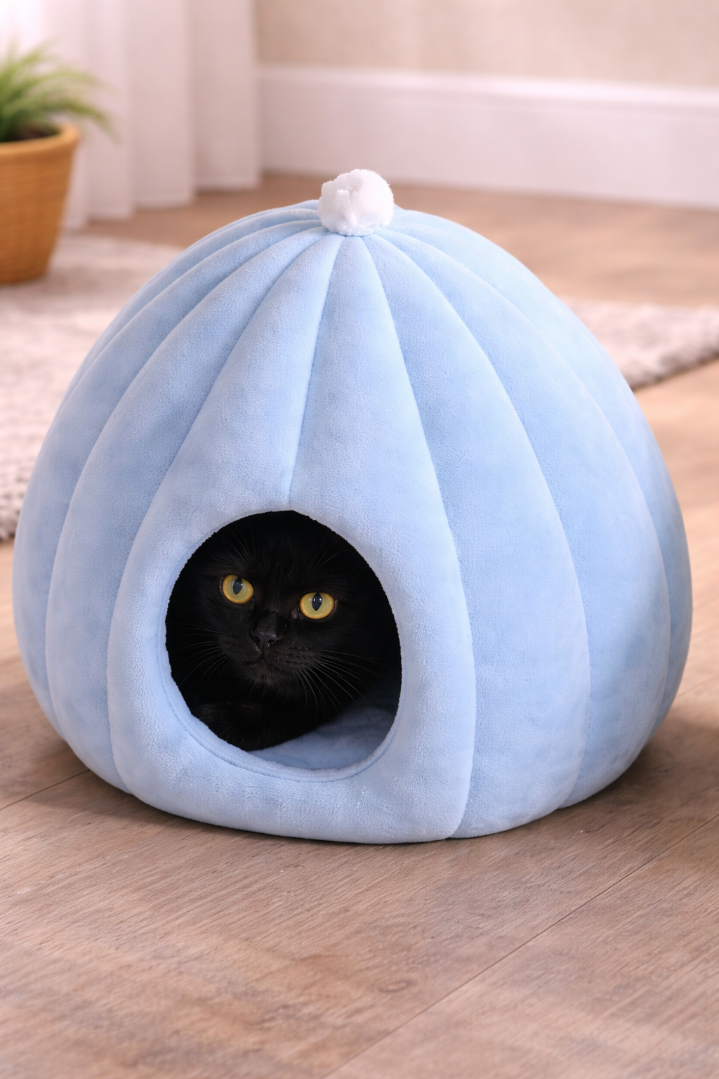 CASA DE CALABAZA PARA MASCOTAS